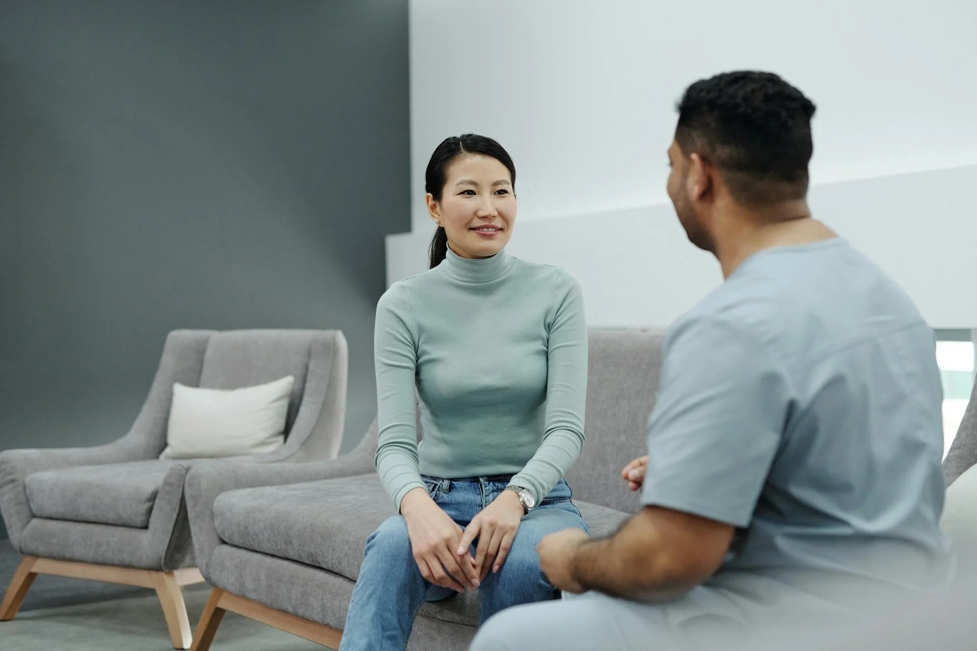 Doctor providing care